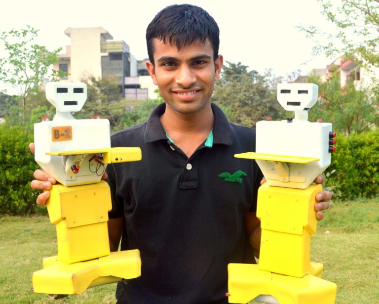 बिहार के इस बेटे ने किया कमाल, बनाया रोबोट