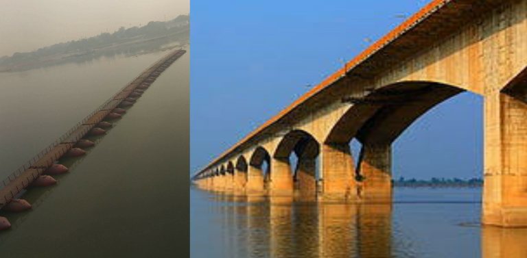 गाँधी सेतु के सामानांतर बनेगी पीपा पुल