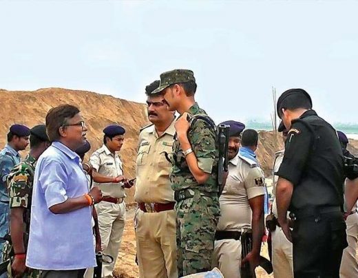 फिर AK-47 के साथ दिखा बिहारी सिंघम, बालू माफियाओं में मचा हड़कंप