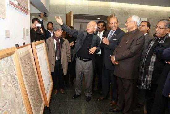 जापान में भी मिथिला पेंटिंग की धूम, नीतीश कुमार ने किया प्रर्दशन का उद्घाटन