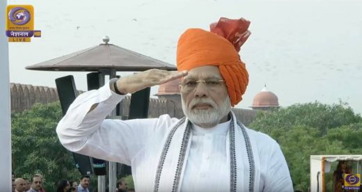 आजादी की 72वीं वर्षगांठ पर प्रधानमंत्री जी ने लालकिले पर फहराया तिरंगा, पढ़िए पूरा भाषण