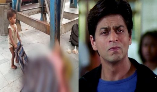 मुजफ्फरपुर स्टेशन पर मां के शव के पास खेलते इस बच्चे को शाहरुख़ खान की मदद